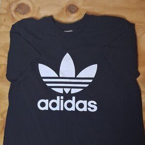 Adidas Trefoil Logo T-Shirt – Black – Size XL – Classic Originals Tee